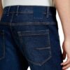 Pantaloni Benetton Uomo Cotone Elastan Denim Blu-4