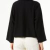 Maglione Benetton Donna Viscosa Poliestere Nero S L XL-2