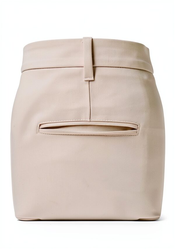 Benetton Pantaloni Donna Pieghe Gamba Tasche Francesi-3