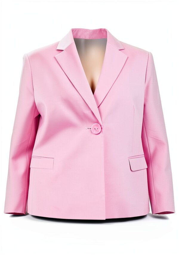 Benetton Giacche Donna Soft Pink 42 44 Moda Primavera-5