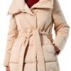 Giacca Benetton Donna Nylon Poliestere Taglia 44 Beige-0