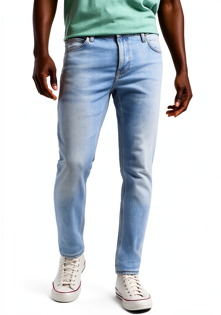 'Lee Malone Jeans Uomo indossati in contesto casual'