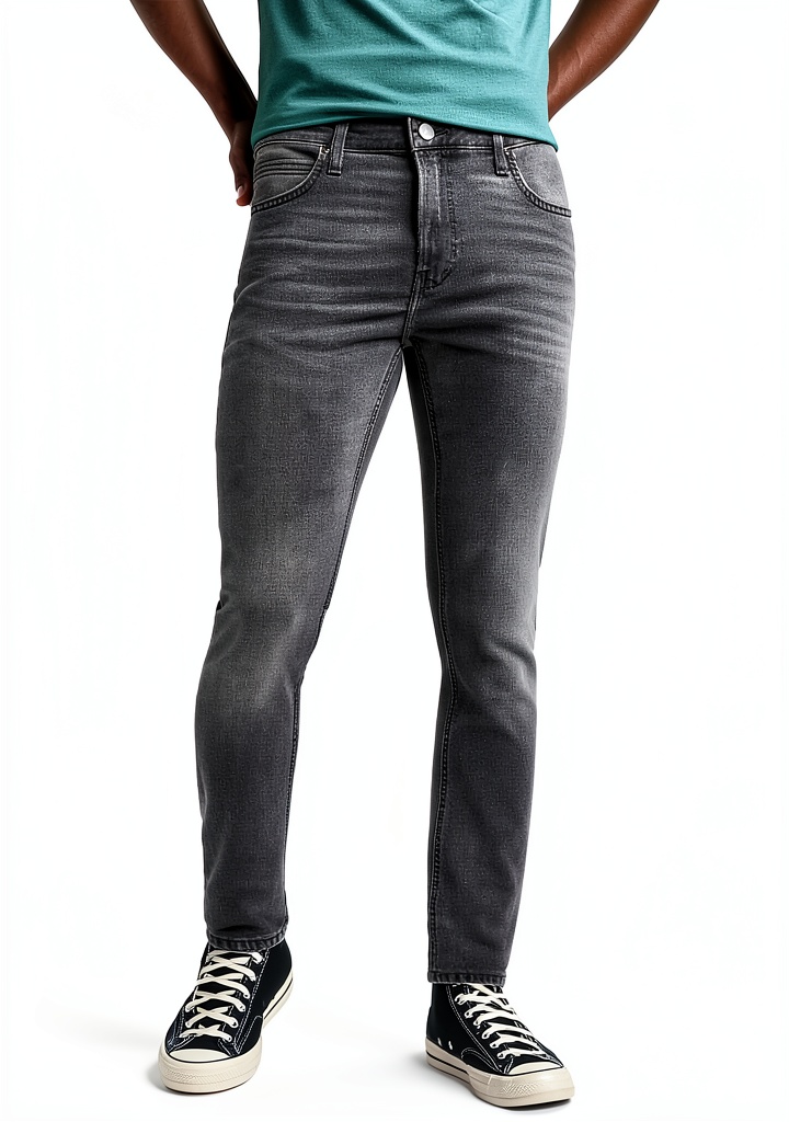 'Lee Malone Jeans Uomo indossati in un contesto casual'