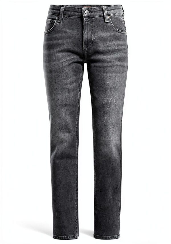 Lee Malone Jeans Uomo Skinny Grigio Scuro Cotone Elastan