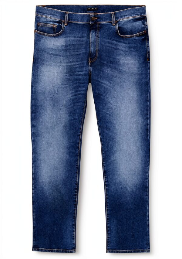 SISLEY Pantaloni Uomo Jeans Cotone Elastan Taglia 31