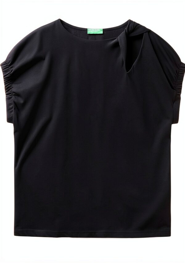 United Colors of Benetton T-Shirt Donna cotone mercerizzato