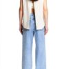 T-shirt Donna Benetton 100% Cotone Colore Beige Taglia S-3