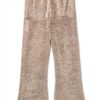 Pantaloncini Donna Benetton Beige M Comodo Casual-0