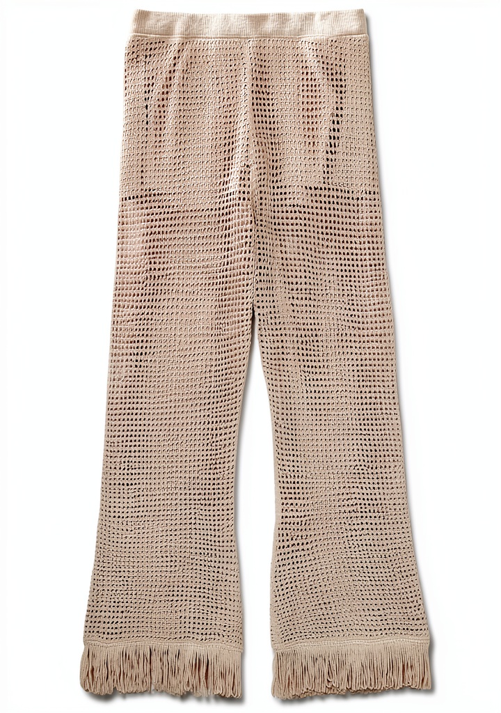 Pantaloncini Benetton donna beige su sfondo neutro