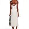 Slip Benetton Donna Viskose Satin Pizzo Applicato-3