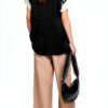Pantaloncini Donna Benetton Beige Comodi Casual Estate-3