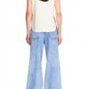 Tshirt Donna Benetton Cotone Girocollo Manica Corta Beige-3