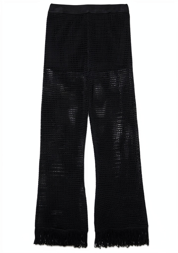 Pantaloncini Benetton nero taglia L su sfondo neutro