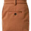 Pantaloni Benetton donna tinta unita piega vita alta-4