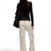 Pantaloncini Donna Benetton Beige M Comodo Casual-3