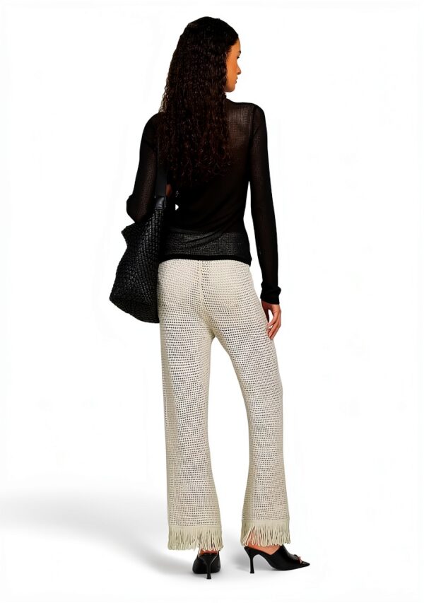 Pantaloncini Donna Benetton Beige M Comodo Casual-3