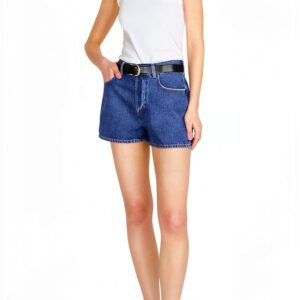 Top a costine Benetton donna spalline sottili aderente-0