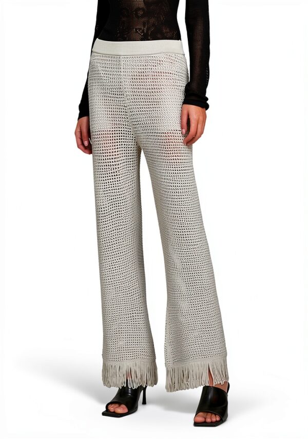 Pantaloncini Donna Benetton Beige M Comodo Casual-4