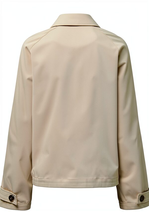 Giacca Only Donna Calda e Sostenibile Oxford Tan-3