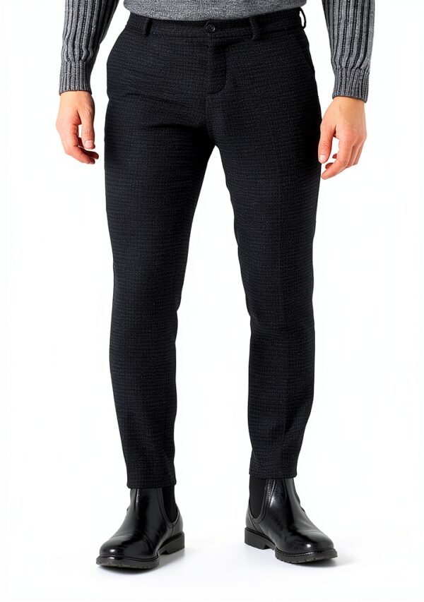 Pantaloni Benetton Uomo Dark Grey 54 40% acrilico-0