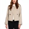 Giacca Only Donna Calda e Sostenibile Oxford Tan-2