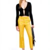 Pantaloncini donna Benetton giallo taglia 38-1