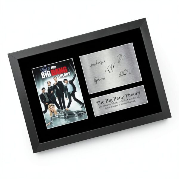Framed Big Bang Theory Poster HWC Trading Casa e cucina-2