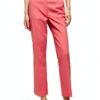 Pantaloncini donna Benetton rosso classico-4