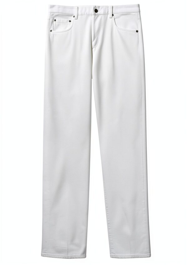 Pantaloni Benetton 100% cotone Snow White Denim-5