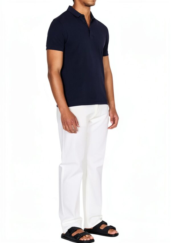 Pantaloni Benetton 100% cotone Snow White Denim-2