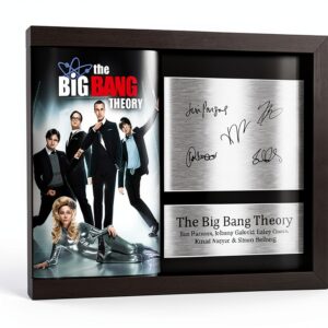 Framed Big Bang Theory Poster HWC Trading Casa e cucina-0
