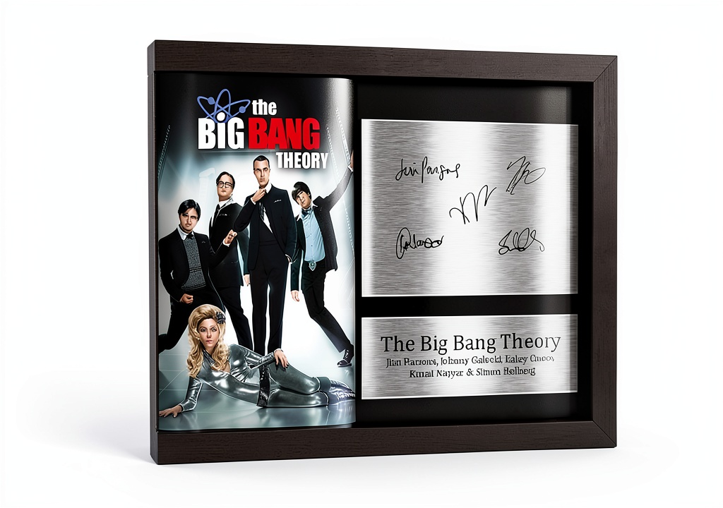 Poster incorniciato della serie TV The Big Bang Theory