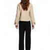 Giacca Only Donna Calda e Sostenibile Oxford Tan-4