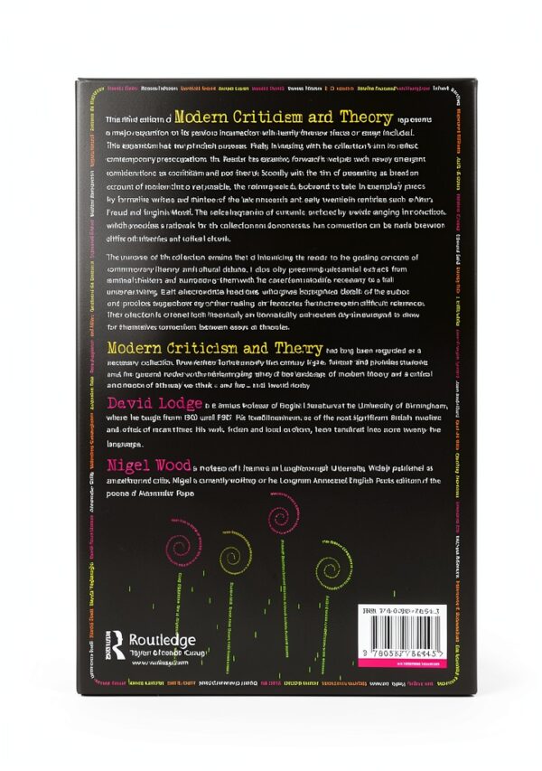 Routledge Libro Critica e Teoria Letteraria 3° Edizione-1