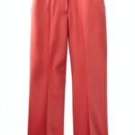 Pantaloncini donna Benetton rosso classico-0
