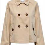 Giacca Only Donna Calda e Sostenibile Oxford Tan-0