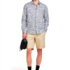Pantaloncini fit Benetton cotone elasticizzato-1