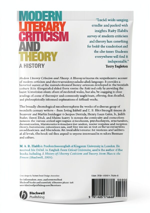 Wiley-Blackwell Critica teoria letteraria 262 pagine-1