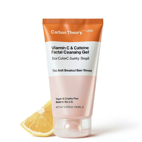 Gel detergente viso Carbon Theory Vitamina C e Caffeina 150 ml-1