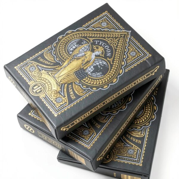 theory11 Carte da Gioco Tycoon (Nero)-2