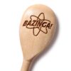 Cucchiaio da cucina FastCraft Bazinga Big Bang Theory in legno inciso-4