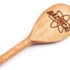 Cucchiaio da cucina FastCraft Bazinga Big Bang Theory in legno inciso-3