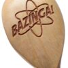 Cucchiaio da cucina FastCraft Bazinga Big Bang Theory in legno inciso-0