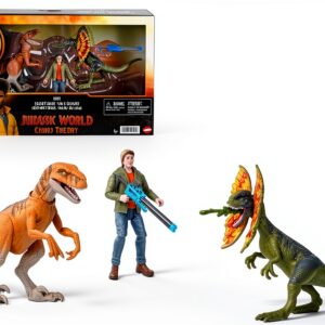 Jurassic World Chaos Theory Ben Escape Pack set action figure 9,5 cm-0