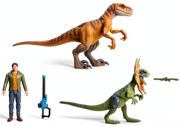 Jurassic World Chaos Theory Ben Escape Pack set action figure 9,5 cm-4