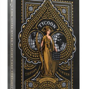 theory11 Carte da Gioco Tycoon (Nero)-0