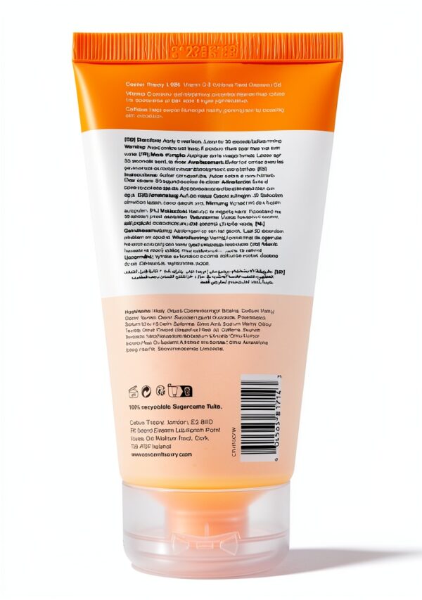 Gel detergente viso Carbon Theory Vitamina C e Caffeina 150 ml-7