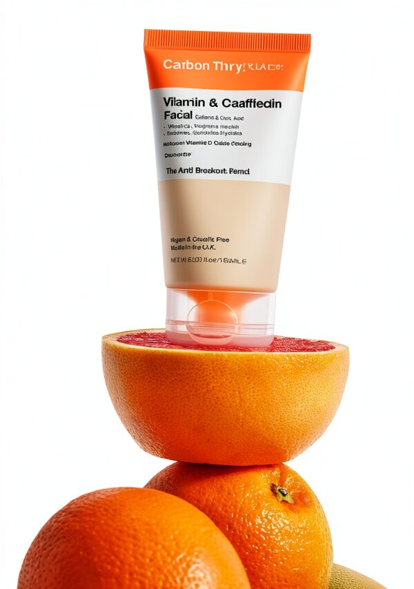 Gel detergente viso Carbon Theory Vitamina C e Caffeina 150 ml-8