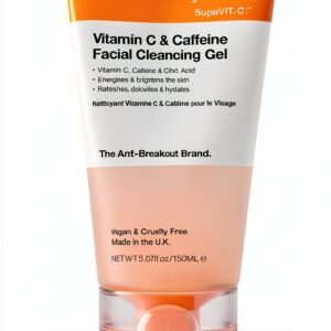 Gel detergente viso Carbon Theory Vitamina C e Caffeina 150 ml-0