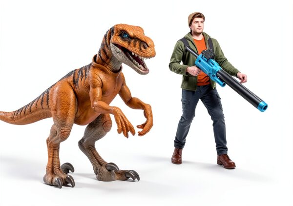 Jurassic World Chaos Theory Ben Escape Pack set action figure 9,5 cm-2